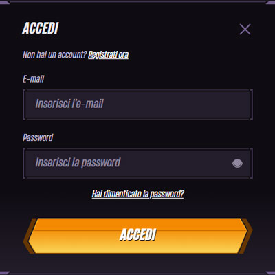 Accesso a Winrolla